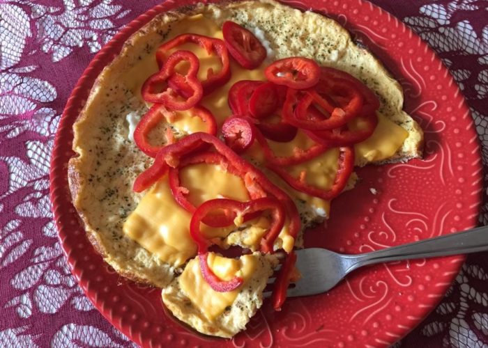 Low Carb Käse Omelette